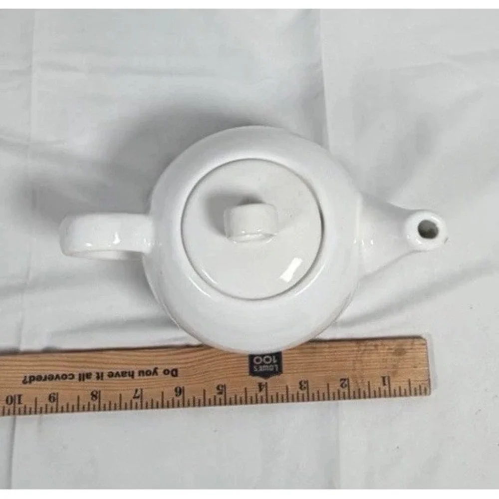Every Day White Teapot 6